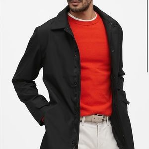 Banana Republic Water-Resistant 3-Layer Mac Jacket